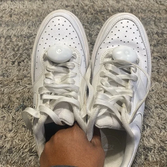 Nike Court Vision Alta DM0113-100 white womens sz 8 - Picture 6 of 9